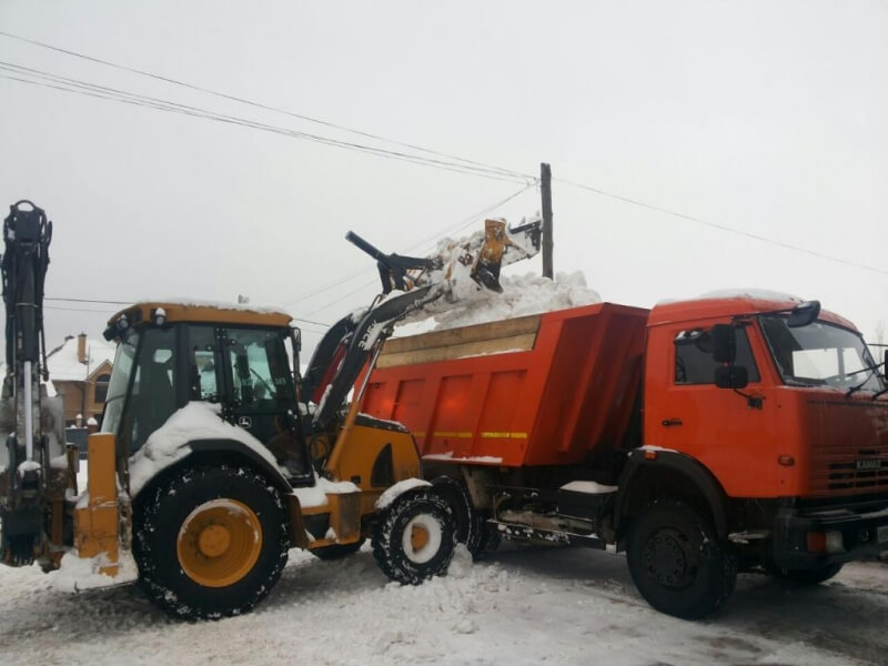 уборка снега в Харькове